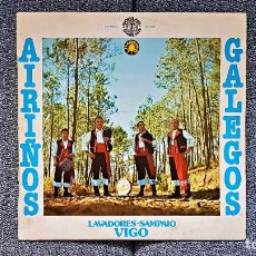 Discos de vinilo: AIRIÑOS GALEGOS - LAVADORES SAMPAIO VIGO. EDITADO POR DIAL - LIMOEIRO. AÑO 1.979. Lote 197440833
