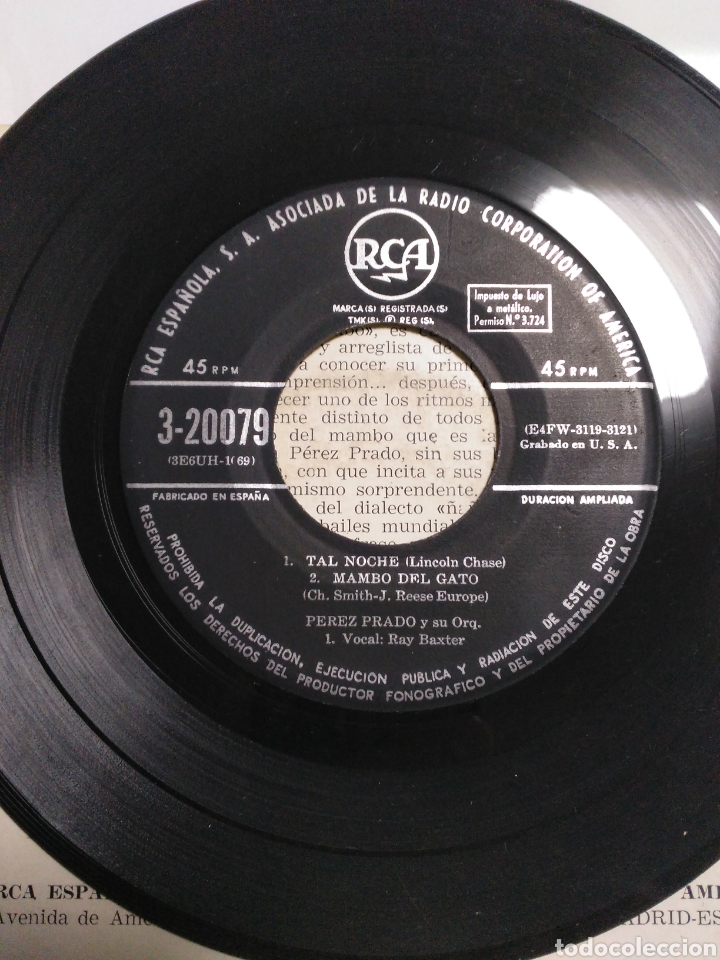 Discos de vinilo: P&eacute;rez Prado - Foto 3