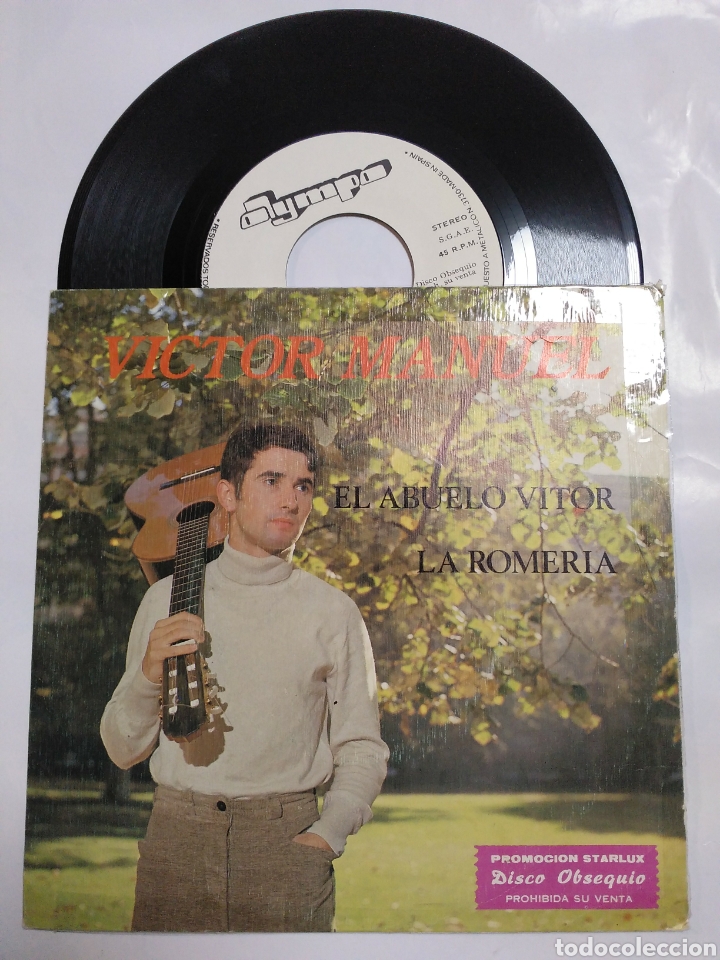 Discos de vinilo: V&iacute;ctor Manuel - Foto 1