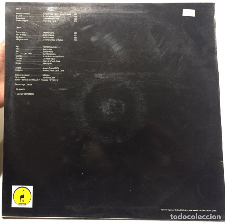 Discos de vinilo: JER&Oacute;NIMO GRANDA - EL CUARTO CRECIENTE - LP - Foto 2