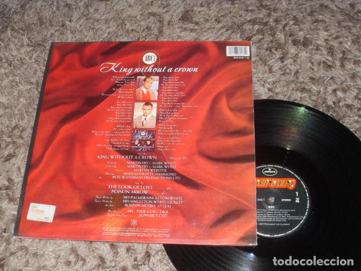 Discos de vinilo: ABC MAXI SINGLE KING WITHOUT A CROWN MADE IN SPAIN. 1987 - Foto 2