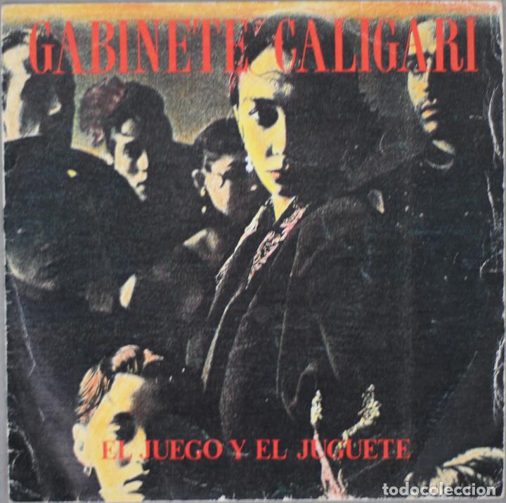Disques de vinyle: GABINETE CALIGARI//EL JUEGO Y EL JUGUETE//SINGLE PROMOCIONAL//1986//3CIPRESES