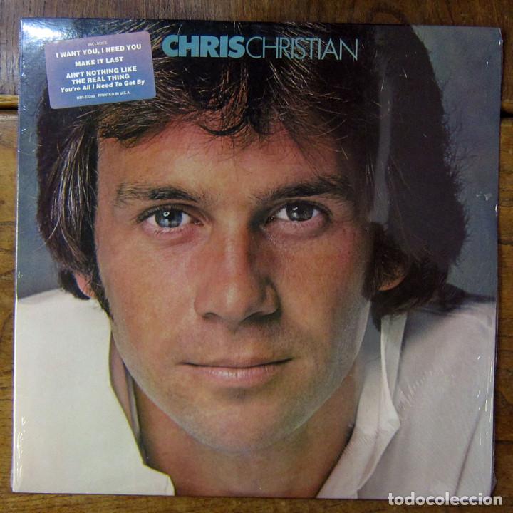 Discos de vinilo: CHRIS CHRISTIAN - 1981 - EDICI&Oacute;N AMERICANA, PRECINTADO - BOB GAUDIO, ROBERT G. KARDASHIAN