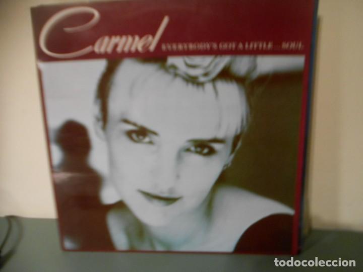 Discos de vinilo: CARMEL - EVERYBODYS GOT A LITTLE ...SOUL - Foto 1