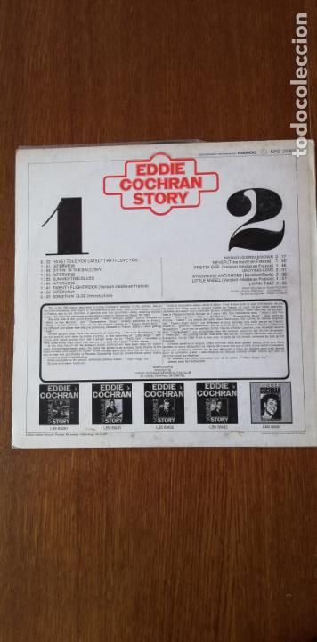 Discos de vinilo: Eddie Cochran Story vol5 - Foto 2