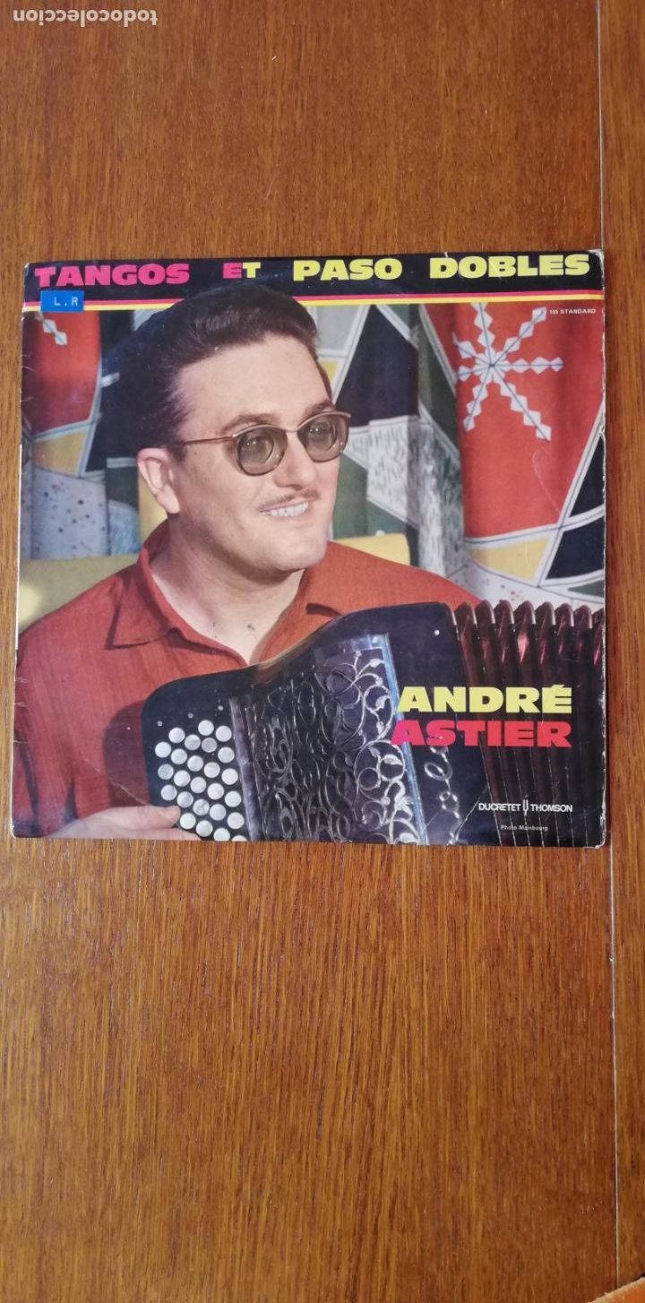 Discos de vinilo: Tangos y paso dobles - Andr&eacute; Astier - Foto 1