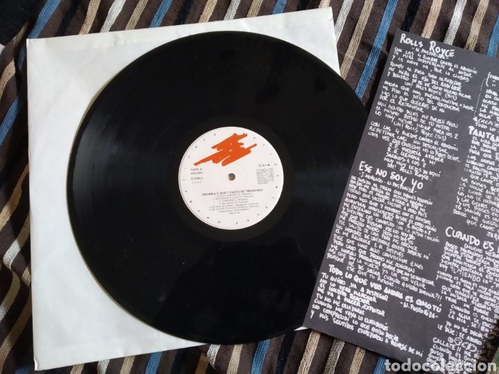 Discos de vinilo: DISCO VINILO BROMEAOQUE PASTO DE TIBURONES - Foto 3