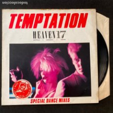 Discos de vinilo: 12'' MAXI SINGLE DISCO LP VINILO HEAVEN 17 ‎– TEMPTATION (SPECIAL DANCE MIXES) 1983. Lote 197726675