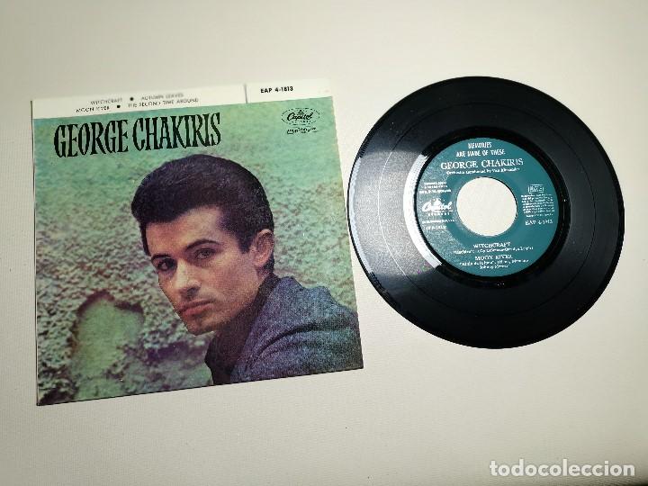Discos de vinilo: GEORGE CHAKIRIS,WITCHCRAFT CAPITOL 1963 EAP 4-1813 - Foto 8