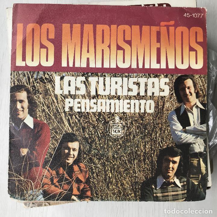 Discos de vinilo: MARISME&Ntilde;OS - LAS TURISTAS - SINGLE HISPAVOX 1974 - Foto 1