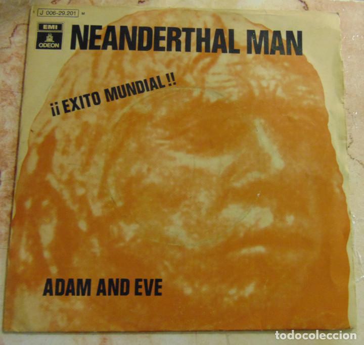 Discos de vinilo: Adam & Eve &ndash; Neanderthal Man - SINGLE 1970 - Foto 1