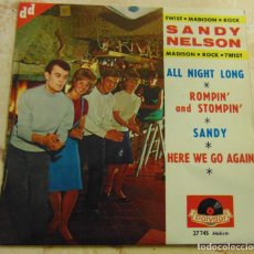 Discos de vinilo: SANDY NELSON – ALL NIGHT LONG + 3 - EP 1962