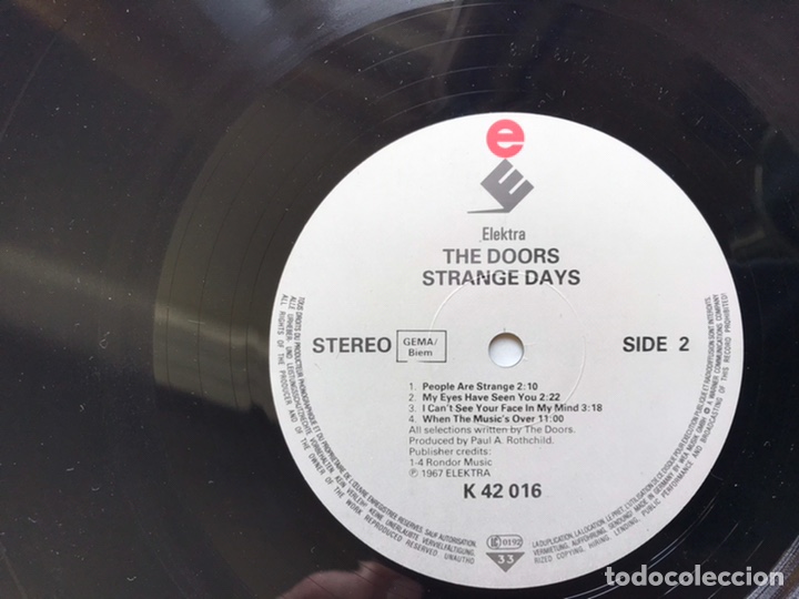Discos de vinilo: Strange days. The Doors - Foto 6