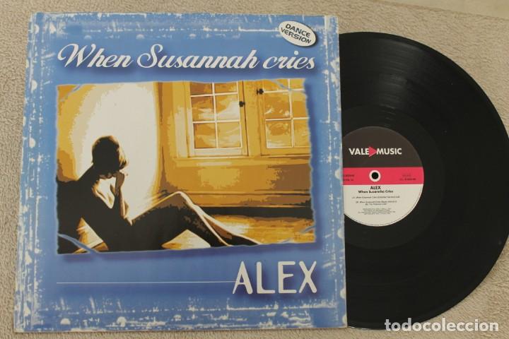Discos de vinilo: ALEX  EHEN SUSANNAH CRIES  MAXI SINGLE VINYL MADE IN SPAIN - Foto 1
