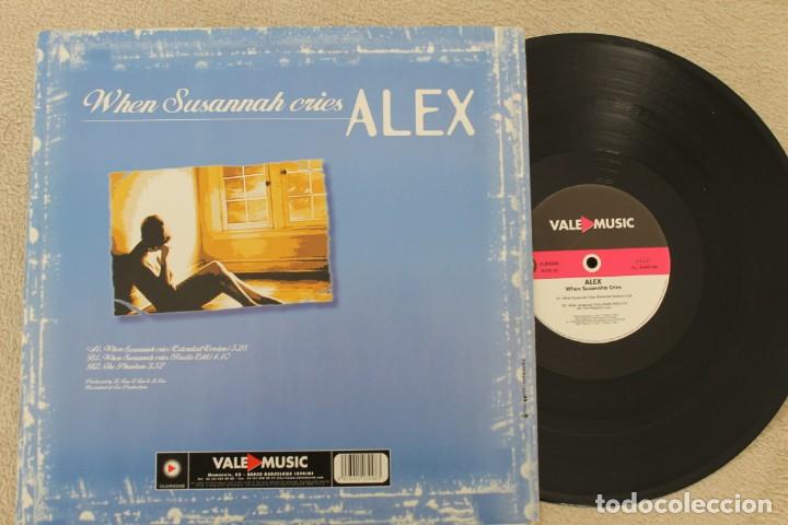 Discos de vinilo: ALEX  EHEN SUSANNAH CRIES  MAXI SINGLE VINYL MADE IN SPAIN - Foto 2