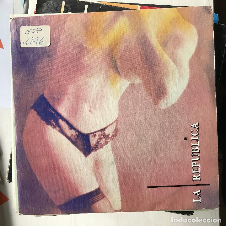 Discos de vinilo: LA REP&Uacute;BLICA - NINETTA - SINGLE GASA 1987 - Foto 1