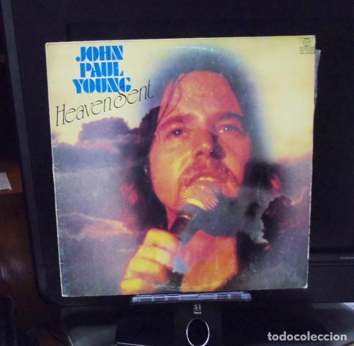 JOHN PAUL YOUNG -L.P. ----HEAVEN SENT & I DON´T WANNA LOSE YOU & LOVE YOU SO BAD IT HURTS -NEAR MINT (Música - Discos - LP Vinilo - Pop - Rock - Internacional de los 70)