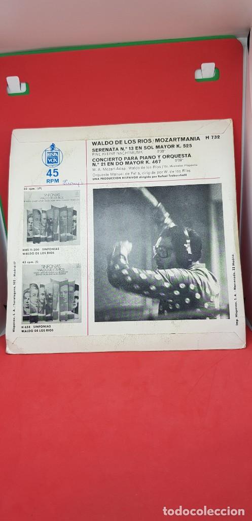 Discos de vinilo: WALDO DE LOS R&Iacute;OS MOZARTMAN&Iacute;A 1971 SINGLE - Foto 2