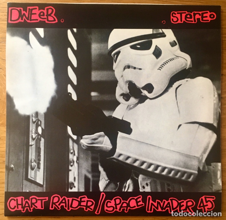 Discos de vinilo: DWEEB - CHART RAIDER / SPACE INVADER (FIERCE PANDA, 1996) - Foto 1