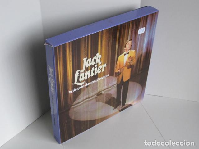 LP JACK LANTIER. LES PLUS JOLIES CHANSONS FRANÇAISES. 10 DISQUES. 1982. VOGUE P.I.P. (Música - Discos de Vinilo - Maxi Singles - Canción Francesa e Italiana)