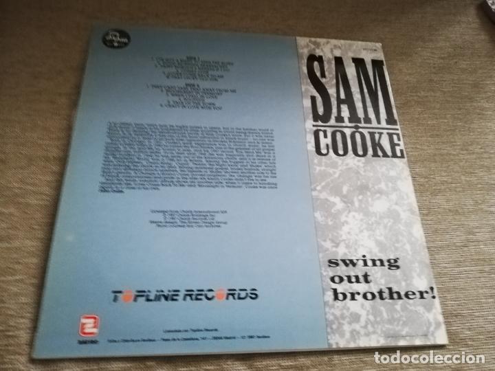 Discos de vinilo: Sam cooke-swing out brother. Lp  1987 espa&ntilde;a - Foto 2