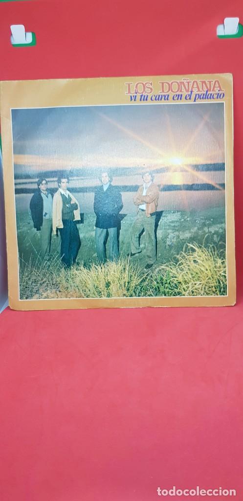 Discos de vinilo: LOS DO&Ntilde;ANA VI TU CARA EN EL PALACIO SINGLE 1981 - Foto 1