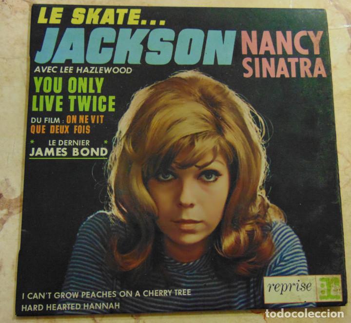 Discos de vinilo: Nancy Sinatra &ndash; Le Skate... Jackson + 3 - EP FRANCES 1967 - Foto 3