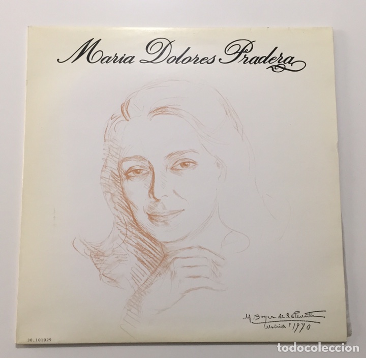 Discos de vinilo: MAR&Iacute;A DOLORES PRADERA - LP Spain, 1983 - Foto 1
