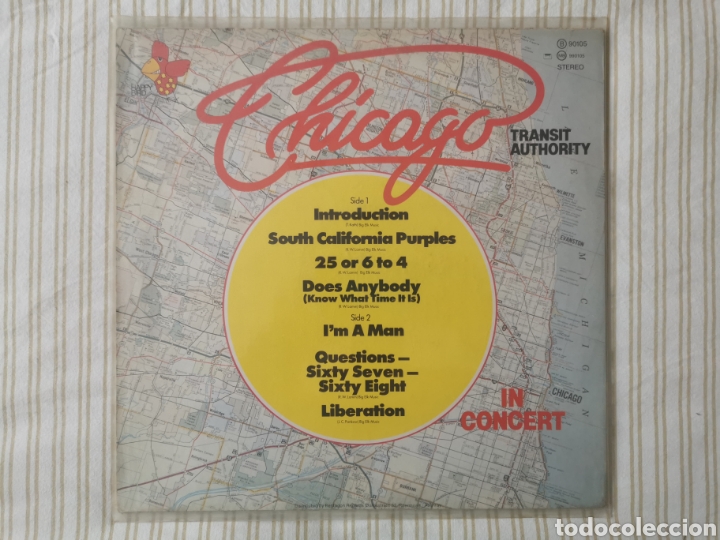 Discos de vinilo: Disco Chicago life and comfort transit authority - Foto 2