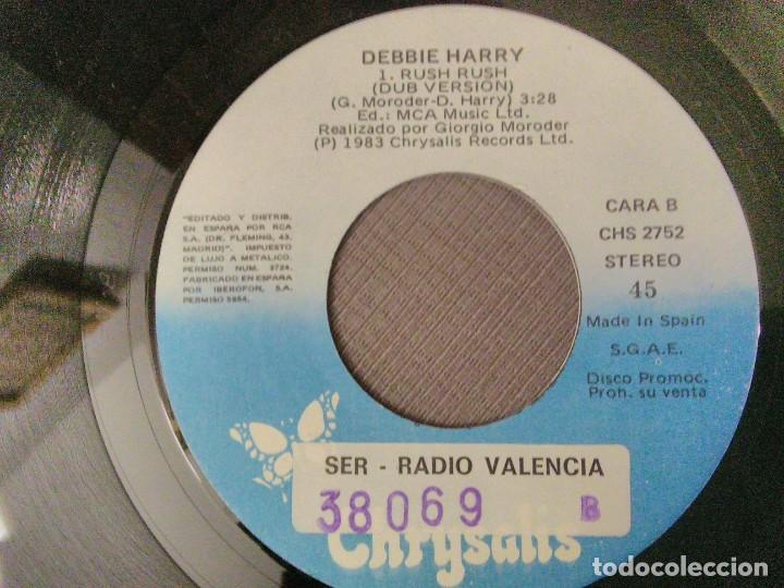 Discos de vinilo: Single pel&iacute;cula Scarface, El Precio del Poder con Al Pacino.Promocional radio - Foto 2