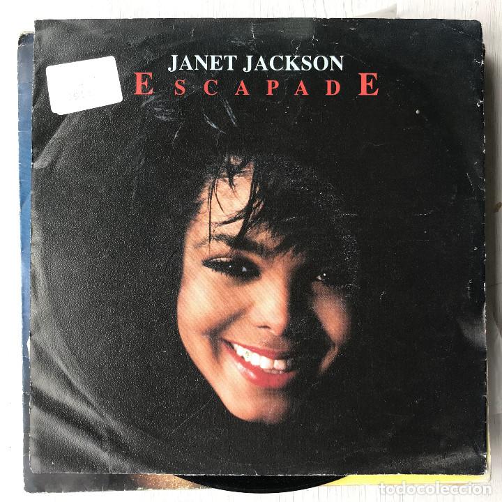 Discos de vinilo: JANET JACKSON - ESCAPADE - SINGLE A&M ALEMANIA 1989 - Foto 1