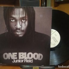 Discos de vinilo: JUNIOR REID ONE BLOOD LP UK 1990 PDELUXE. Lote 197914912
