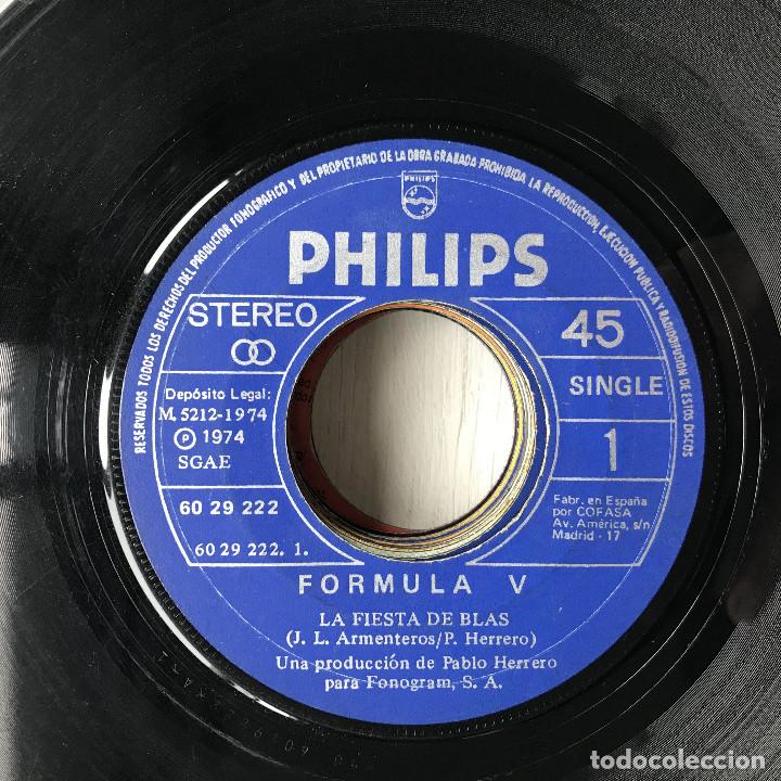 Discos de vinilo: F&Oacute;RMULA V - LA FIESTA DE BLAS - SINGLE PHILIPS 1974 - Foto 1