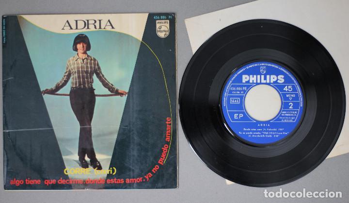 Discos de vinilo: ADRIA//CORRE+3//EP//1967//PHILIPS - Foto 3