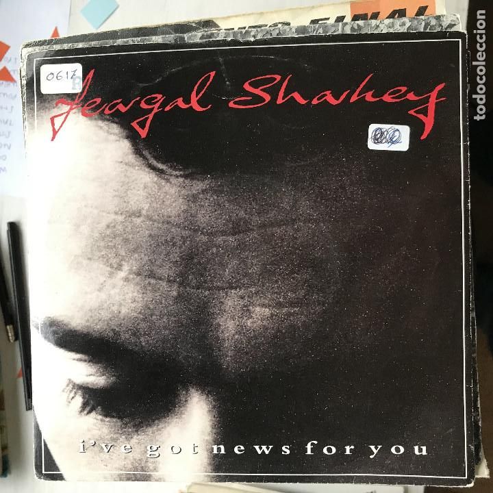 Discos de vinil: FEARGAL SHARKEY - I'VE GOT NEWS FOR YOU - SINGLE VIRGIN UK 1991