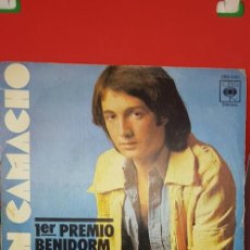 Discos de vinilo: JUAN CAMACHO 'A TI MUJER' 1ER PREMMIO BENIDORM 1975 SINGLE. Lote 198017645