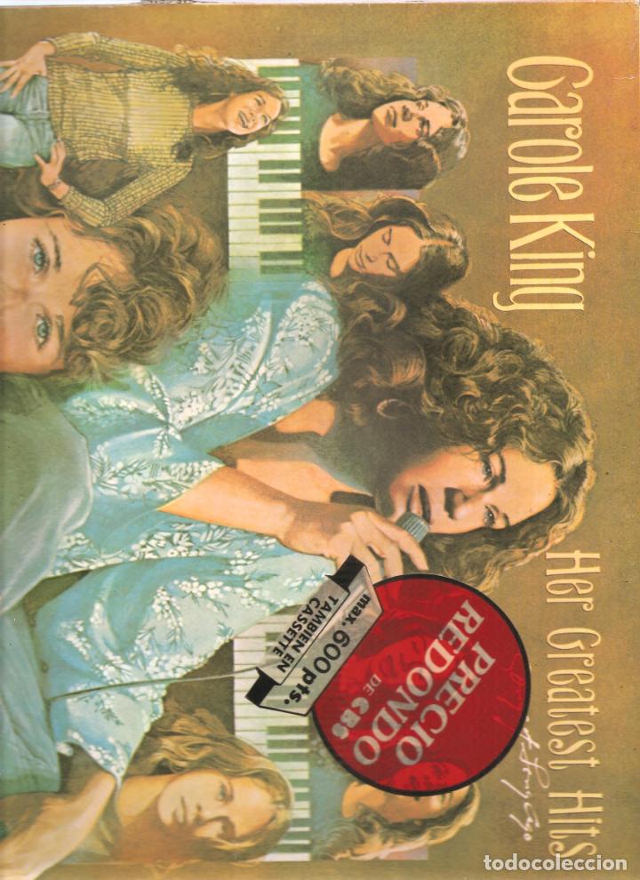 Discos de vinilo: carole king. her greatest hits - Foto 1