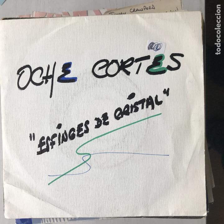 Discos de vinilo: OCH&Eacute; CORT&Eacute;S - ESFINGES DE CRISTAL - SINGLE DIAPAS&Oacute;N 1989 PROMO