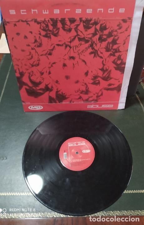 Discos de vinilo: MAXI SINGLE DISCO VINILO SCHWAREENDE ABUSE - Foto 1
