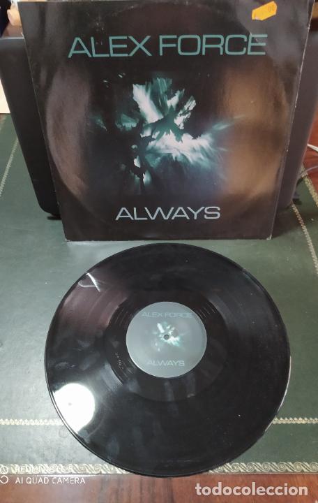Discos de vinilo: MAXI SINGLE DISCO VINILO ALEX FORCE ALWAYS - Foto 1