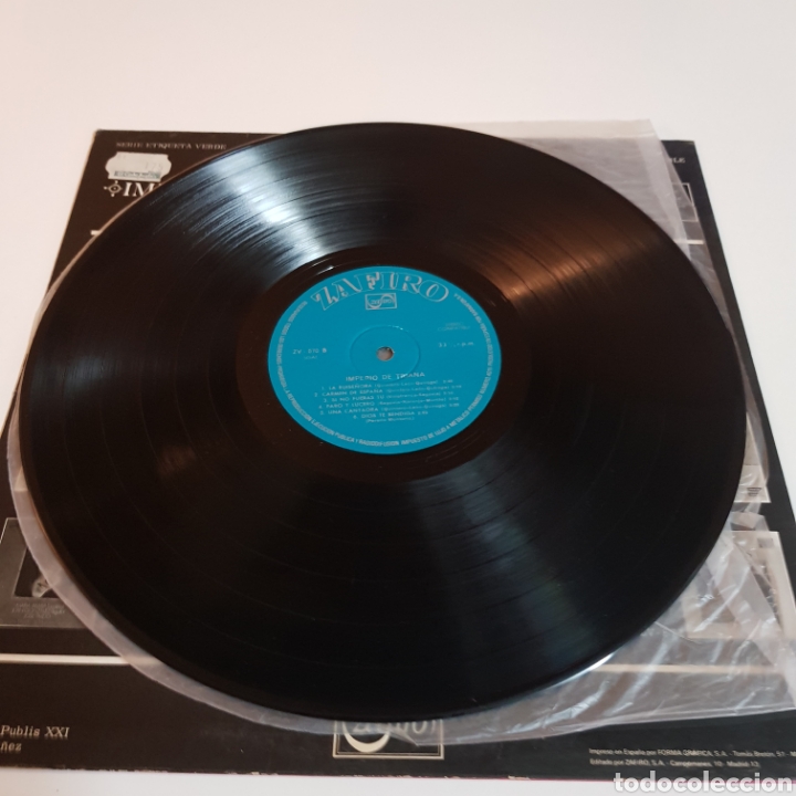 Discos de vinilo: IMPERIO DE TRIANA - LP ZAFIRO 1973 - Foto 5