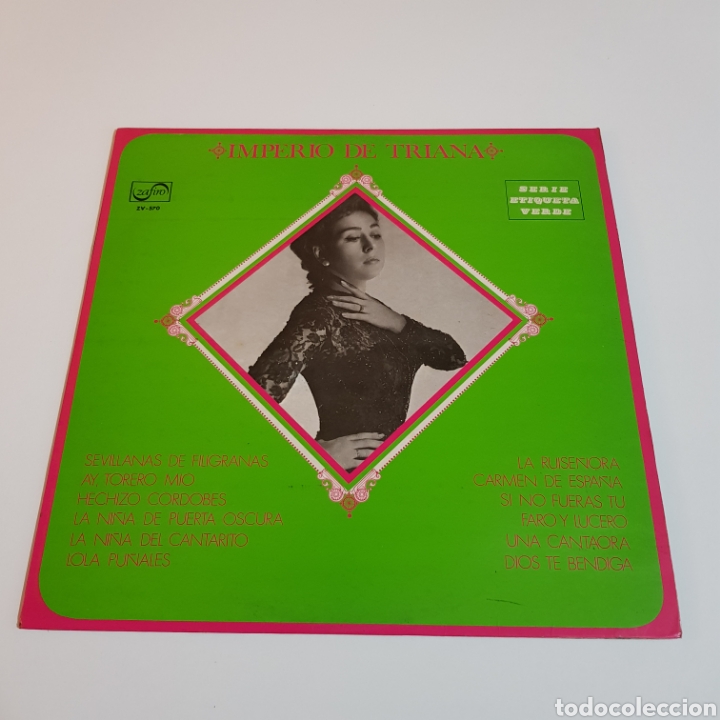 Discos de vinilo: IMPERIO DE TRIANA - LP ZAFIRO 1973 - Foto 6