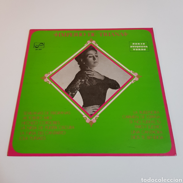 Discos de vinilo: IMPERIO DE TRIANA - LP ZAFIRO 1973 - Foto 1