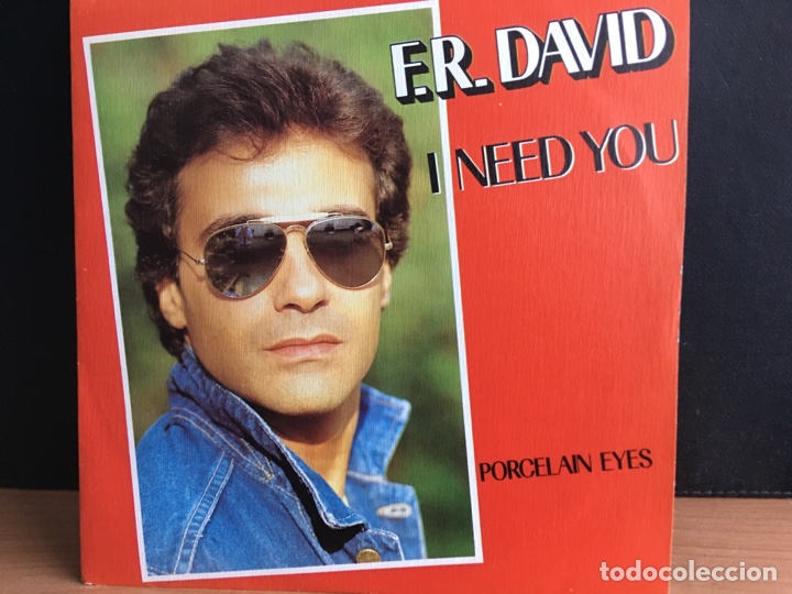 Discos de vinilo: F.R. David - I Need You (7&rdquo;, Single) - Foto 1