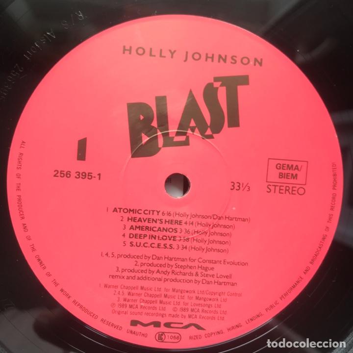 Discos de vinilo: Holly Johnson Blast 1989 - Foto 4