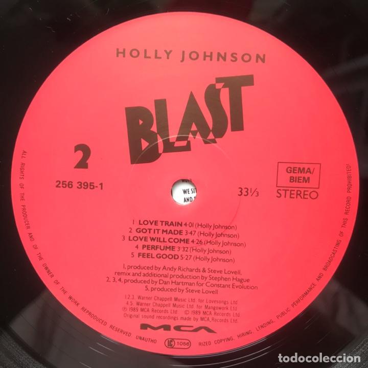 Discos de vinilo: Holly Johnson Blast 1989 - Foto 5