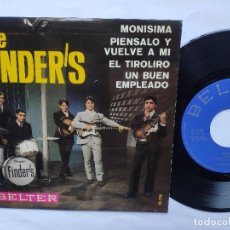 Discos de vinilo: THE FINDER' S - EP SPAIN PS - MINT * MONISIMA / PIENSALO Y VUELVE A MI / EL TIROLIRO / BUEN EMPLEADO. Lote 198128247