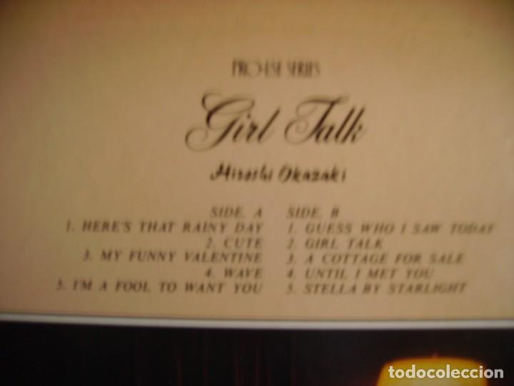 Discos de vinilo: HIROSHI OKAZAKI --- GIRL TALK - Foto 2
