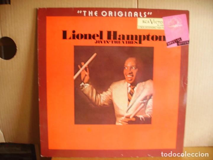 Discos de vinilo: LIONEL HAMPTON ---- JIVIN&acute;THE VIBES - Foto 1