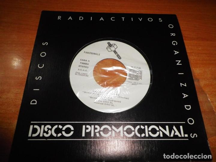 Vinyl-Schallplatten: SALERO ALL STARS METALICA Bomba MORAL FEMENINA Visiones SINGLE VINILO PROMO 1984 DRO 3 TEMAS RARO